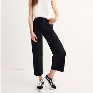Madewell Slim Wide Leg Jeans in Lunar Wash